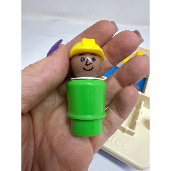 Vintage Fisher Price Little People Offshore Cargo Base Replacement Parts - Picture 3 of 5